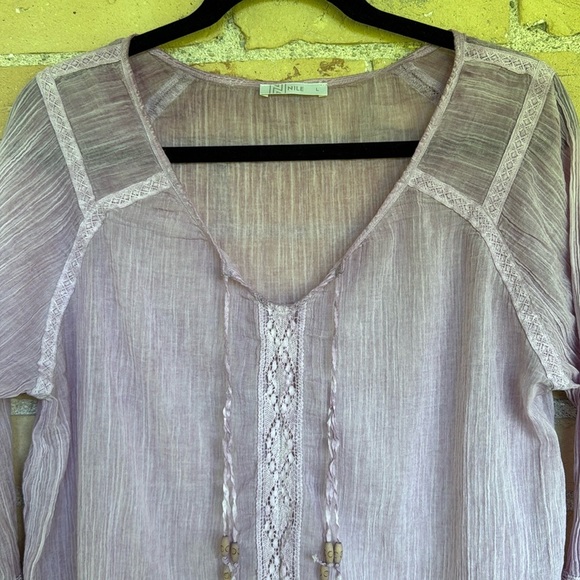 Nile Pinkish Purple Blouse - Picture 3 of 6